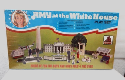 VINTAGE * AMY AT THE WHITE HOUSE PLAY SET * CARTER FAMILY * NEW THE TOY FACTORY - Image 1 of 4