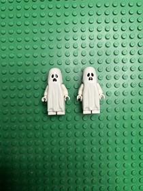 Lego Ghost Minifigure Pointed Top Shroud Monster Fighters 9467 gen043 x2