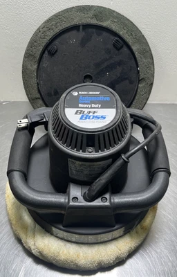 Pulidora orbital Black and Decker Buff Boss modelo 6162 - 11 pulgadas, resistente Foto 1 de 4