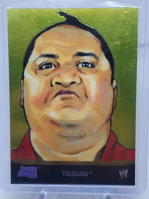2014 Topps Chrome WWE Jerry Lawler Portraits 3 Out Of 10 Yokozuna - Image 1 of 3