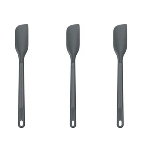 3x Zyliss Spatula Scraper Silicone/Nylon Kitchen Cooking Utensil Sml 27.5cm GRY - Picture 1 of 6