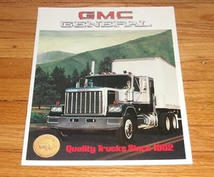 Original 1980 GMC General Semi Truck Sales Brochure Catalog - Picture 1 of 2
