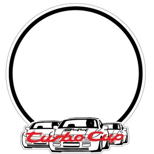 PORSCHE 944 TURBO CUP DOORS NUMBER VINTAGE BLACK STICKERS AUTOCOLLANT RACING - Foto 1 di 3