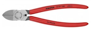KNIPEX #72 01 180 - 7-1/4" DIAGONAL PLIERS FLUSH CUTTING FOR PLASTICS - Picture 1 of 2