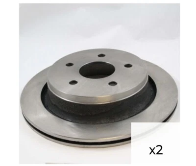 Pronto/Dura Premium BR53006 - Rotor de freno de disco trasero, se adapta a Durango Ram Aspen Foto 1 de 2