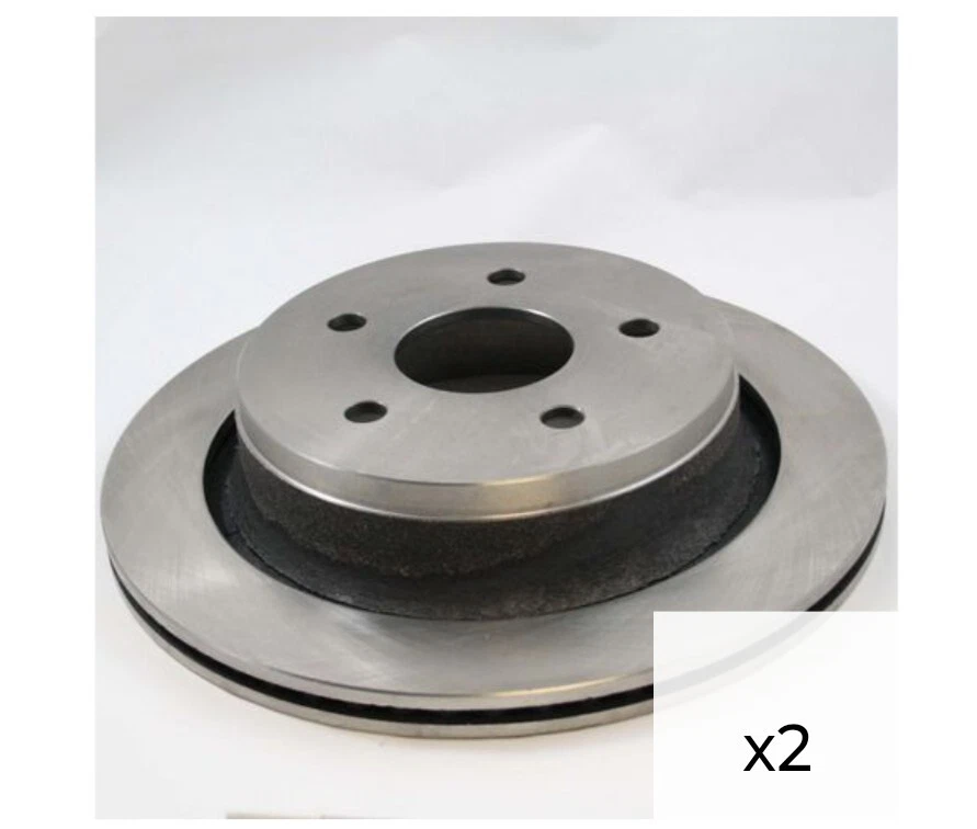 Pronto/Dura Premium BR53006 - Rotor de freno de disco trasero, se adapta a Durango Ram Aspen Foto 1 de 2