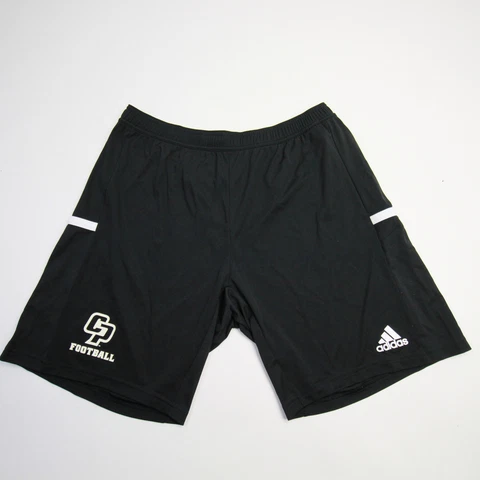 Cal Poly Mustangs adidas Aeroready Athletic Shorts Men's Black New Cover