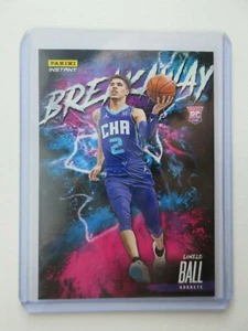 2020-21 Panini Instant NBA Breakaway Lamelo Ball Rookie RC SP Card ROY 1/5357 - Picture 1 of 3