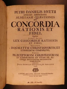 1692 Greek Orthodox Church History Faith Questions *Latin* Pierre Daniel Huet - Picture 1 of 9