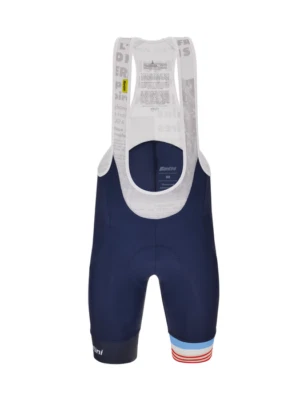 Official 2025 Tour de France MAILLOT JAUNE Mont Ventoux Mens Bib Short-Santini - Image 1 of 4
