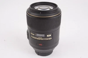 Nikon NIKKOR AF-S 105mm f/2.8 VR Prime Macro Telephoto Camera Lens #T-62025 - Picture 1 of 9