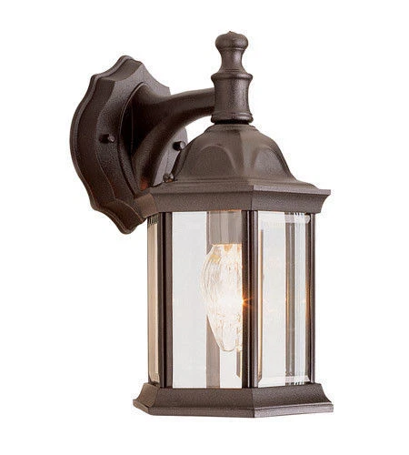 Trans Globe Lighting 4349 Rust Templar 1 Light Lantern Outdoor Wall Sconce - Image 1 of 1