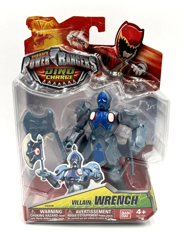 Power Rangers Dino Charge Villain Wrench 2015 Bandai Loose