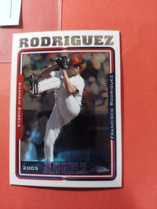 2005 Topps Chrome #8 Francisco Rodriguez, cd1