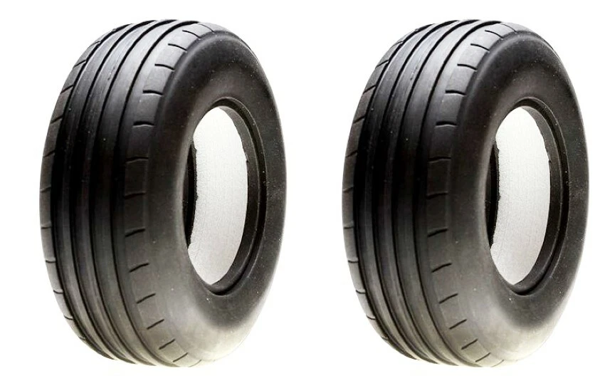 NEW Vaterra Fr Tire Ribbed w/Foam Med 40mm 2 Glamis Fear/Glamis Uno FREE US SHIP - Image 1 of 1