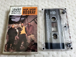 Naughty By Nature "Hip-Hop Hooray" Cassette Tape Maxi-single, (1993) TESTED - Picture 1 of 3