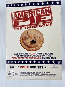 American Pie: The Threesome 4 DVD Box Set (3 Films) - 1, 2, Wedding - Picture 1 of 4