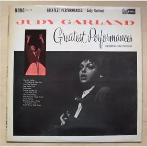 JUDY GARLAND GREATEST PERFORMANCES LP EARLY 1960'S COMPILATION IN GREAT SHAPE UK - Picture 1 of 1