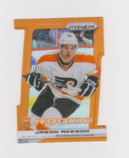 2013-14 Panini Prizm Orange Prizm Rookie Parallel #271 Jason Akeson /50