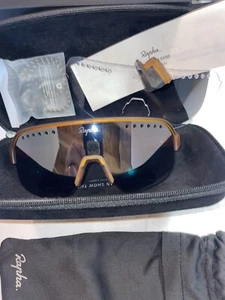 Rapha Explore SunGlasses - Bronze Lens with Extra Clear Lens, Brown Frame - Picture 1 of 11
