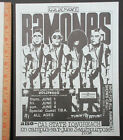 Ramones John Anson Ford Theater Hollywood 1989 Csu Lang Beach Punk Konzert Flyer