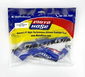 KXF450R 2008 - 2014 Silicone Radiator Hose Blue 23-319B - Picture 1 of 4