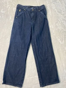 ROCAWEAR Jeans Boys Size 12 Waist Original Fit Embroidered High Rise 100% Cotton - Picture 1 of 9