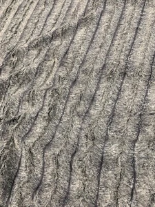 Chinchilla Fog Gray - Cuddle Minky Faux Chinchilla Fur Fabric - Picture 1 of 5