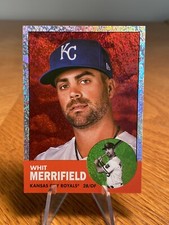 2022 Topps Archives - 1963 Topps Design Red Hot Foil #6 Whit Merrifield /50