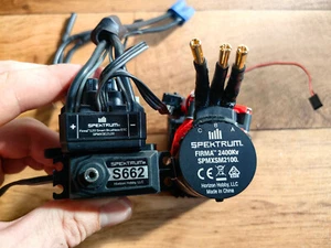 Spektrum Firma 3668 2400KV motor + Smart Firma 120A Black Edition 3-4S ESC ✅ - Bild 1 von 2