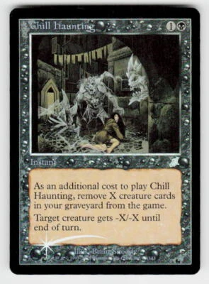 Scourge #60 Chill Haunting FOIL - Image 1 of 2