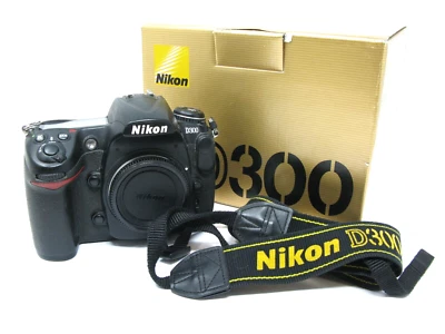 Nikon D300 12.3MP Digital SLR Camera Body Boxed With Accessories - Image 1 of 4