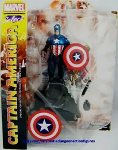 Capitán América Bucky Barnes serie Marvel Select 2015 - Imagen 1 de 2