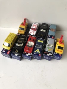 Lote de trabajo vintage 1/64 corgi juniors X10 - nuevo y usado - Ferrari, escort, Sierra, Capri - Imagen 1 de 24