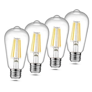  Vintage LED Edison Glühbirnen, 6W, entspricht 60W, nicht 4 Stück (1er Pack) 2700k - Bild 1 von 7
