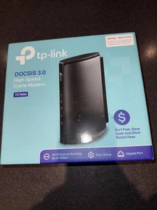 TP Link TC 7650 High Speed Cable Modem Up To 1000mbps DOCSIS 3.0 - Picture 1 of 6