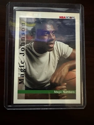 1992-93 NBA Hoops - Magic Johnson #331 - Image 1 of 2