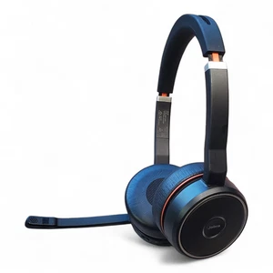 Jabra Evolve 75 Wireless Bluetooth Headset – Excellent Condition –Tested Working - Picture 1 of 7