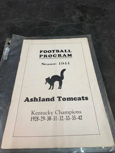 Ashland KY Tomcats Football Program 1944 - Picture 1 of 5