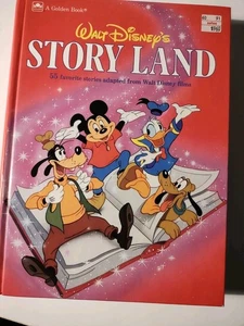 Vintage Walt Disney Story Land Hardcover Book 1962 55 Favorite Stories - Picture 1 of 6