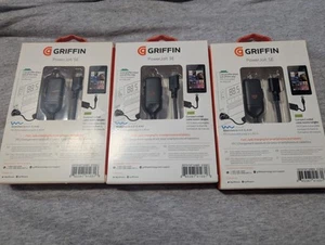 3x Griffin Powerjolt SE Fast Micro USB Charging In Car Charger Universal 2.1 Amp - Picture 1 of 6