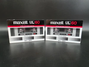 2x Maxell UL 60 MC Audio Kassette NEU  Position Normal - Picture 1 of 7