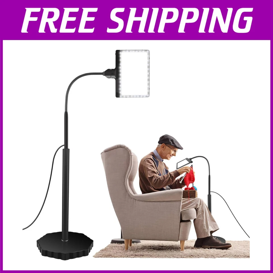 Adjustable Lighted Magnifier for Reading, Crafts, Sewing - Image 1 of 4