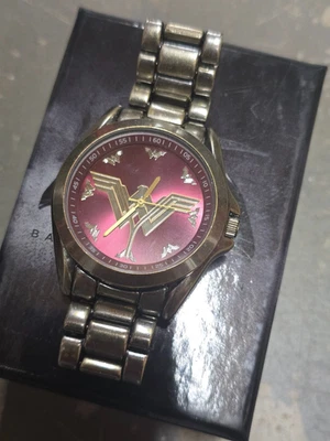💥 RARE!! Batman Vs Superman WONDER WOMAN Pink & Gold Analog Watch * BVS8017EE - Image 1 of 4
