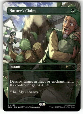 Nature's Claim #2297 (NM) Secret Lair Drop SLD Magic MTG - Image 1 of 2