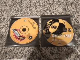 Crazy Taxi 1 & 2 (Sega Dreamcast) Bundle Loose Discs Tested