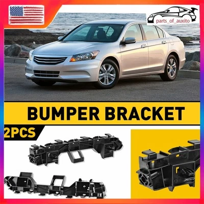 Soporte de parachoques delantero soporte de montaje de viga para Honda ACCORD 2013-2016 2017 1 par Foto 1 de 4