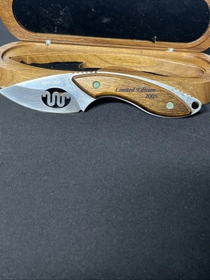 Cuchillo Buck King Ranch Edición Limitada 028/500 2005 Hoja Fija Difícil de Encontrar Foto 1 de 4