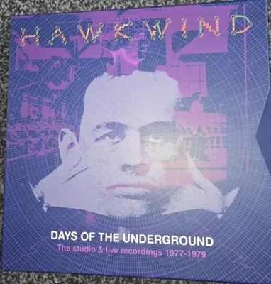 HAWKWIND - DAYS OF THE UNDERGROUND 8 CD + 2 BLU RAY DISCS: 1977-1979 - Image 1 of 4