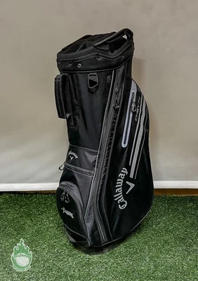 Used 2023 Callaway CHEV 14 Way Golf Cart Carry Bag Black - Image 1 of 4